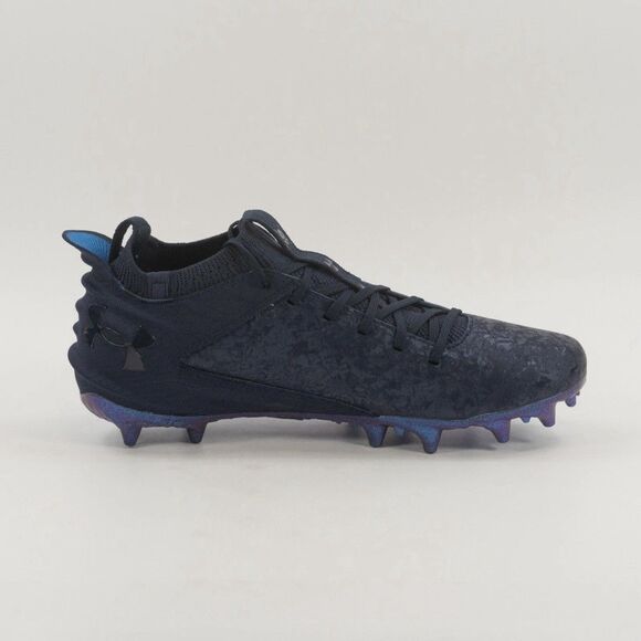Under Armour Blur Smoke Suede 2.0 Football Cleats Navy  3027978 401 Mens Sz 13 main image 6